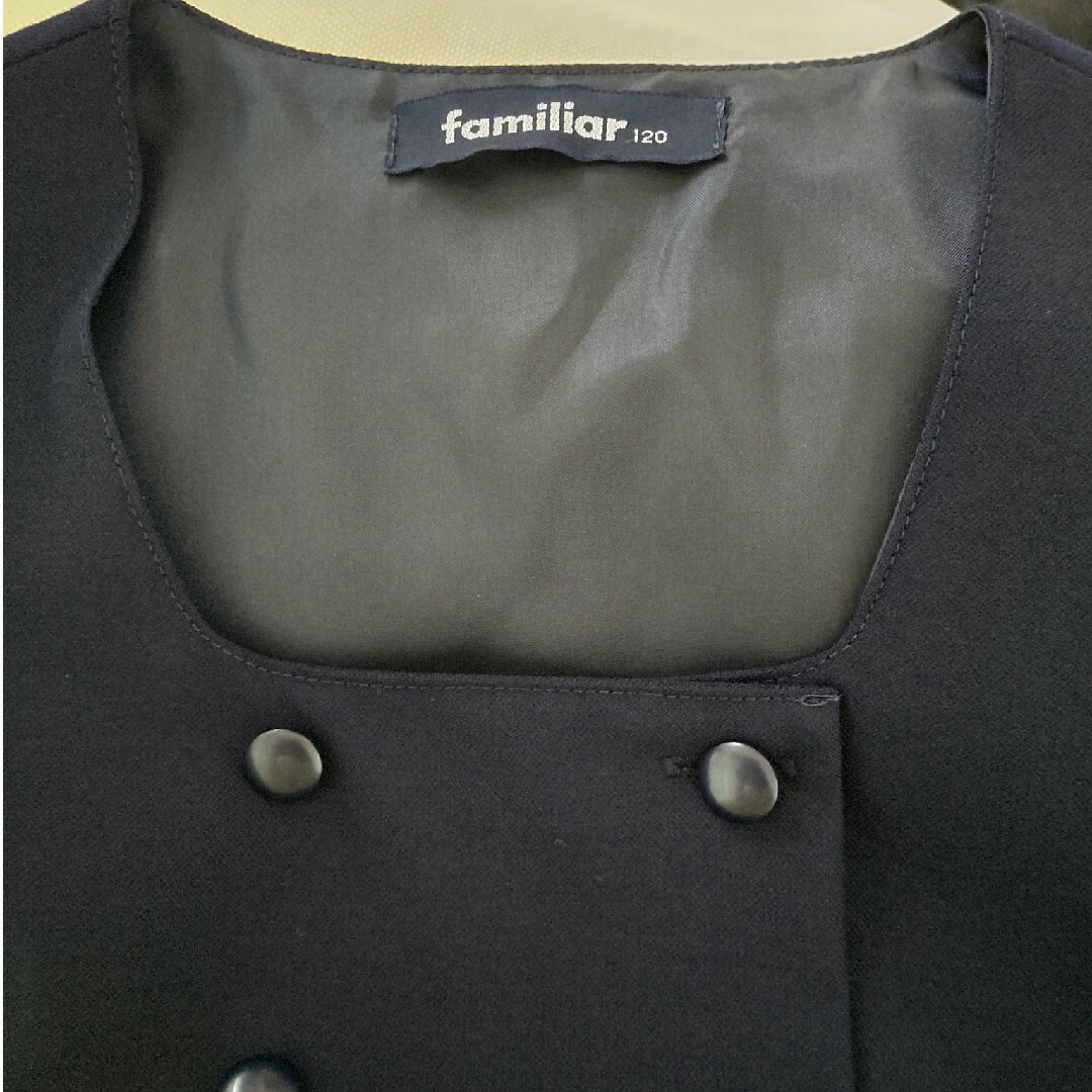 familiar - セット販売 familiar ワンピース・ボレロ 120cm、半袖長袖 ...