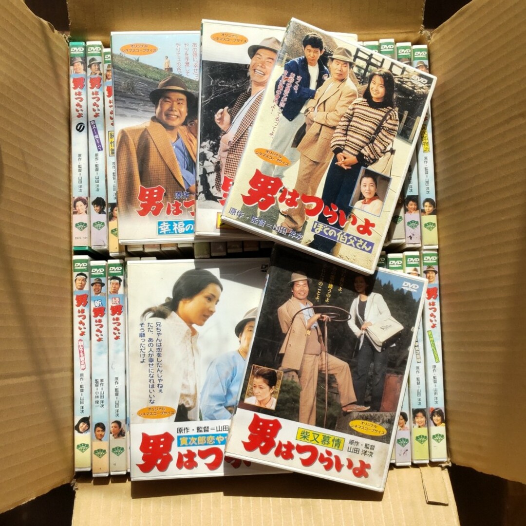 日本映画【お値下げ】男はつらいよ DVD 49巻セット 寅さん 山田洋次