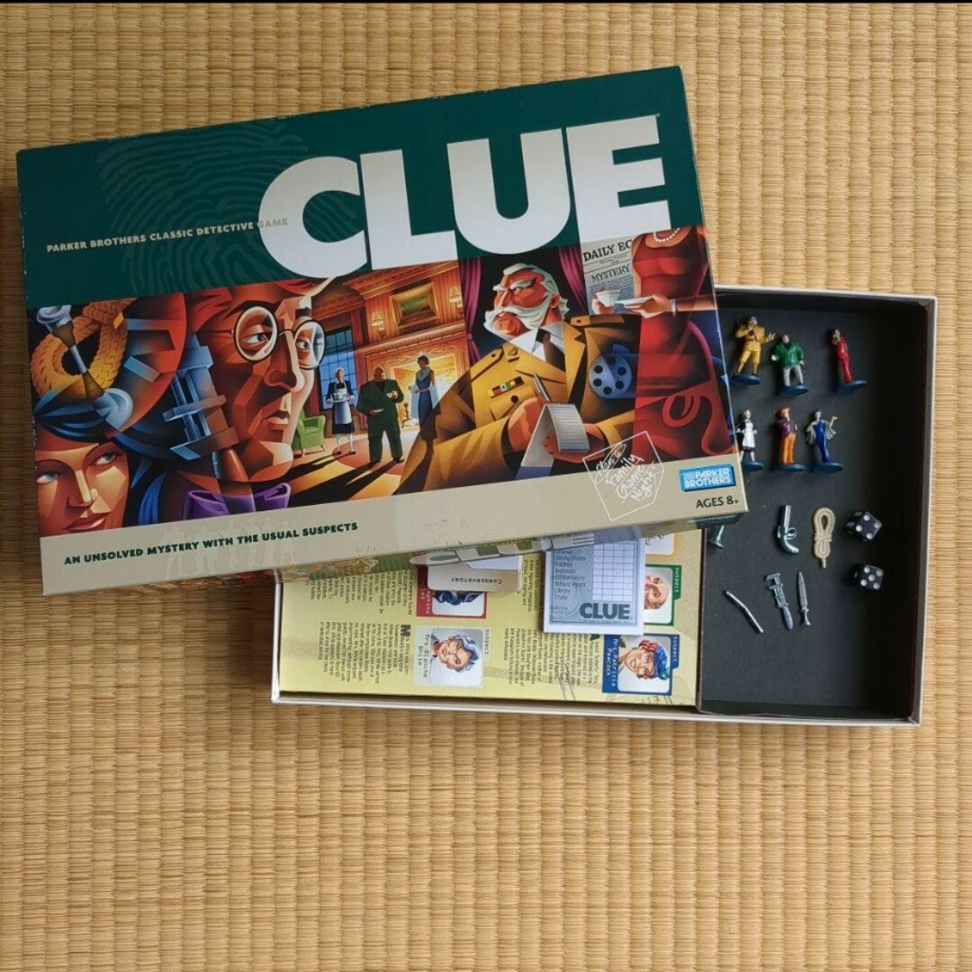 華麗なる洋館殺人事件【美品】CLUE 2005 edition ボードゲーム　アメリカ版　推理ゲーム