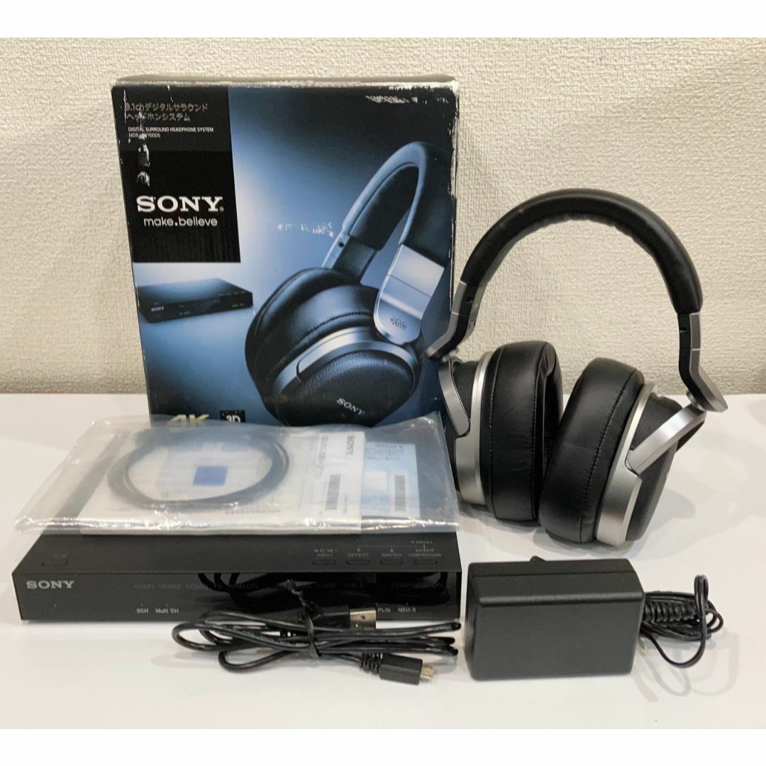 未使用品 ソニー デジタルサラウンドヘッドホンシステム MDR-HW7