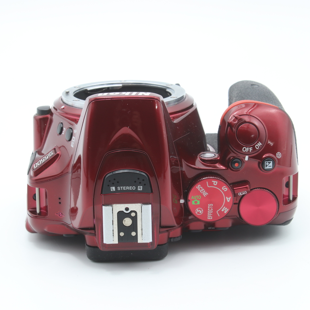 Nikon D5500 ボディ レッド デジタル一眼レフ 6