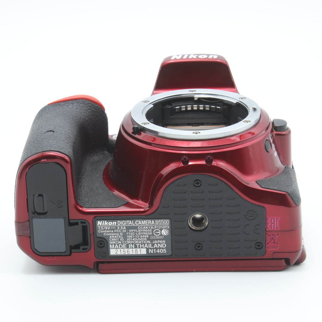 Nikon D5500 ボディ レッド デジタル一眼レフ 7