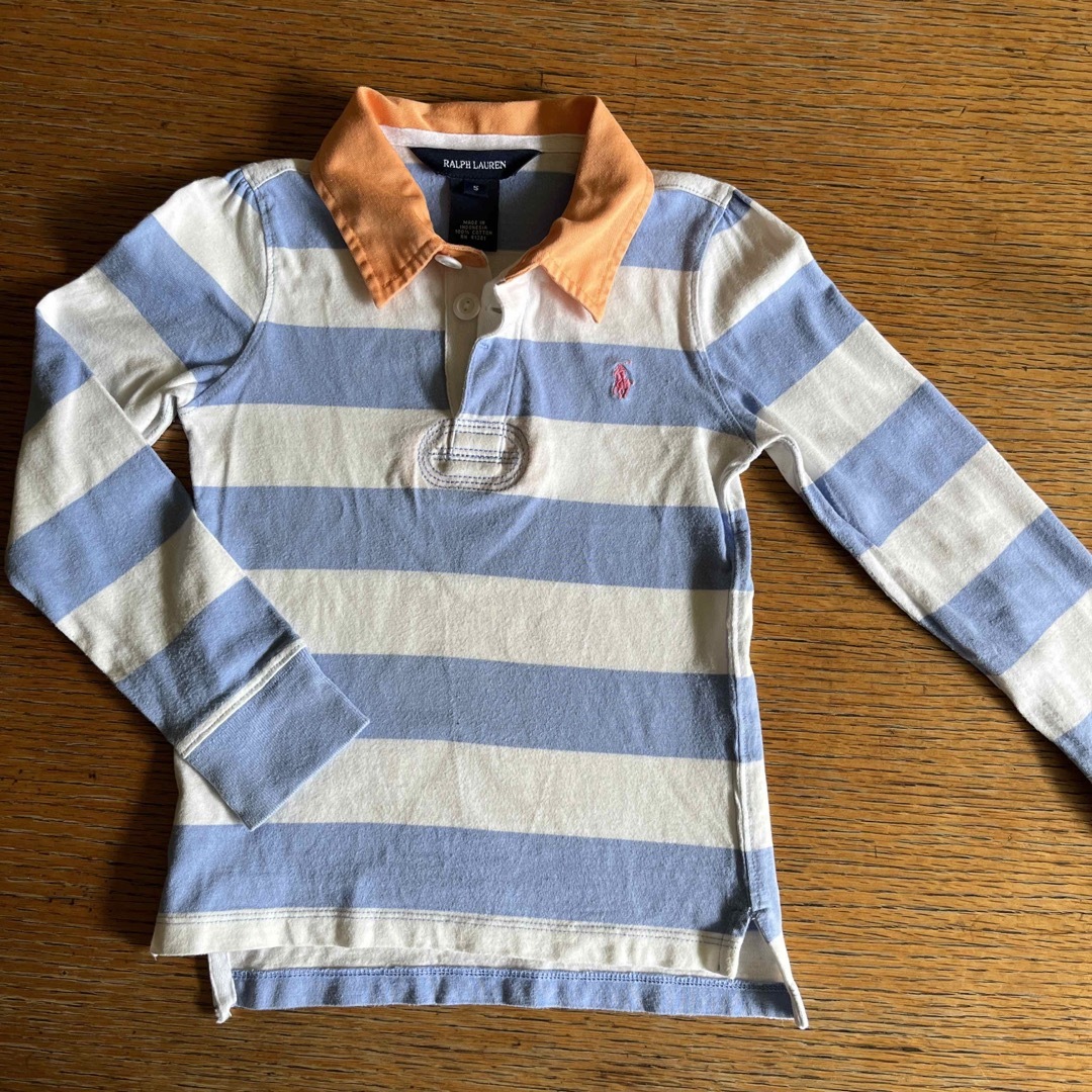 POLO RALPH LAUREN(ポロラルフローレン)のラルフローレン　ポロシャツ  長袖　 キッズ/ベビー/マタニティのキッズ服男の子用(90cm~)(Tシャツ/カットソー)の商品写真