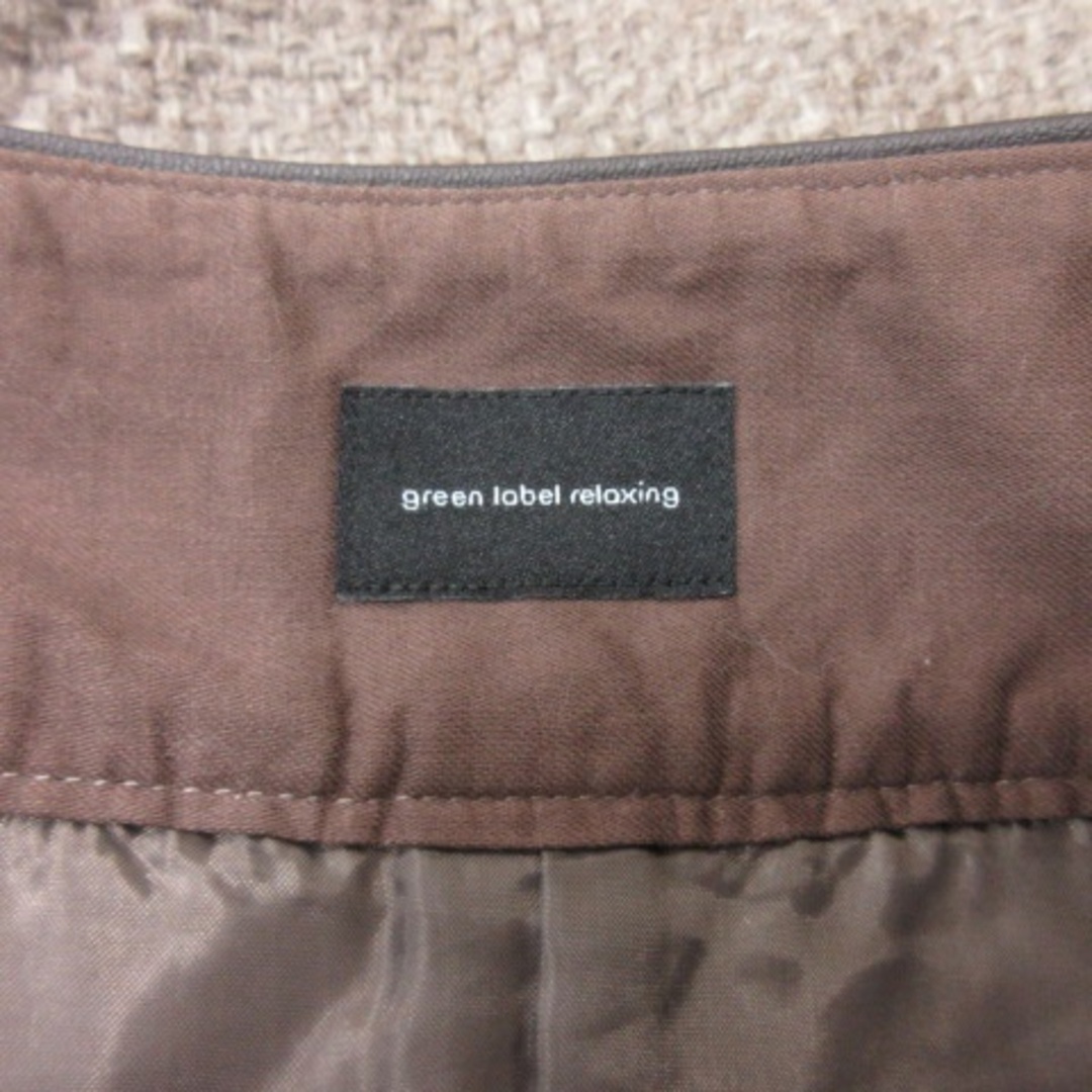 UNITED ARROWS green label relaxing(ユナイテッドアローズグリーンレーベルリラクシング)のグリーンレーベルリラクシング タイトスカート ロング ウール 36 ベージュ レディースのスカート(ロングスカート)の商品写真