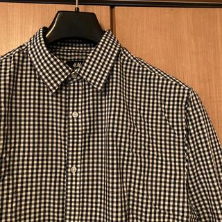 エイチアンドエム(H&M)のL 身幅57 | H&M | ギンガムチェック EASY IRON SHIRT(シャツ)