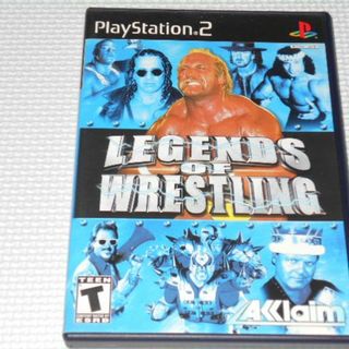 プレイステーション2(PlayStation2)のPS2★LEGENDS OF WRESTLING 海外版 北米版(家庭用ゲームソフト)
