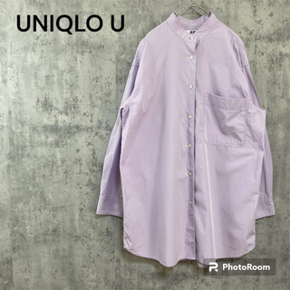 ユニクロ(UNIQLO)のUNIQLO U ユニクロ ユー オーバーサイズシャツ S ユニセックス(シャツ)
