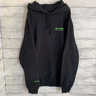 【ＵＳ輸入古着】　黒パーカー　AMPT(パーカー)