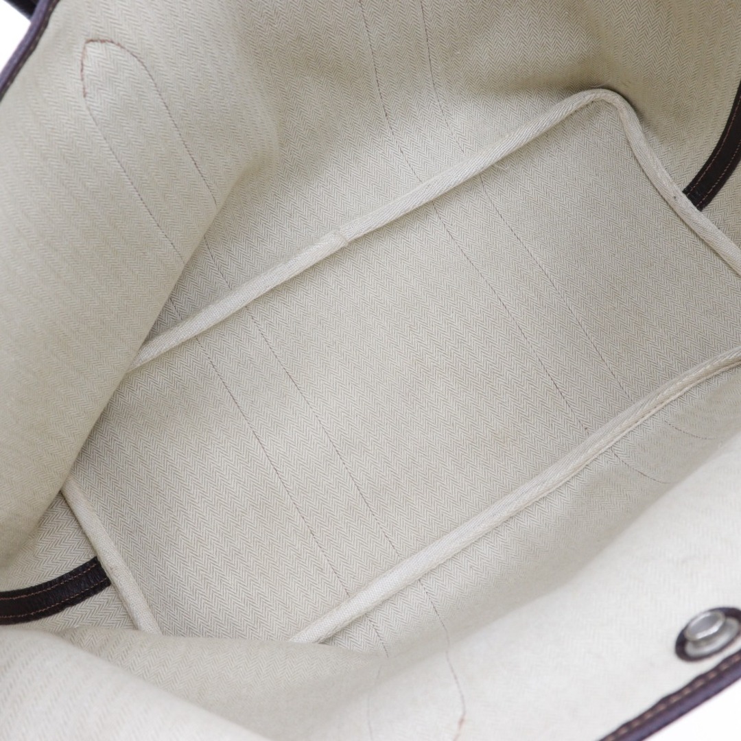 HERMES - 【HERMES】エルメス ガーデンパーティPM アマゾニア 茶 HERMES - 【HERMES】エルメス ガーデンパーティPM アマゾニア 茶