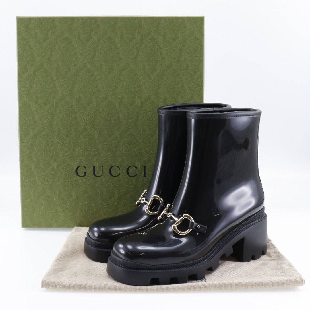 Gucci - 【GUCCI】グッチ ホースビット アンクル 670407 JCCP0 1000