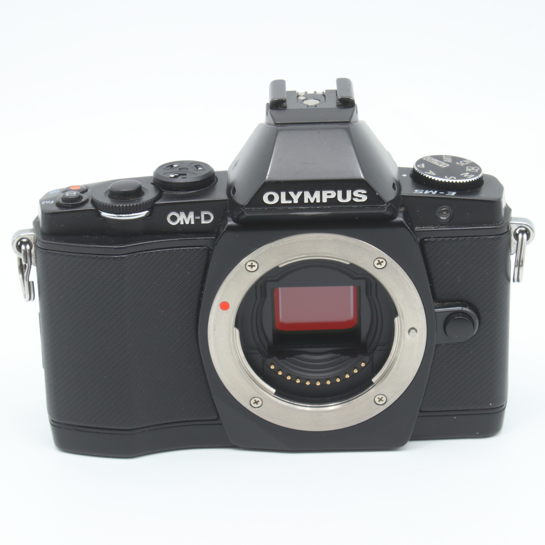 OLYMPUS(オリンパス)の【難品】OLYMPUS ミラーレス一眼 OM-D E-M5 ボディ ブラック 1605万画素 防塵 防滴 OM-D E-M5 BODY BLK スマホ/家電/カメラのカメラ(デジタル一眼)の商品写真