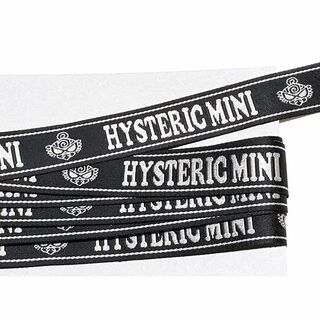 ヒステリックミニ(HYSTERIC MINI)のHYSTERIC MINI ヒスミニ・ロゴ&ミニ　テープ紐　約3ｍ＋2ｍ20cm(生地/糸)