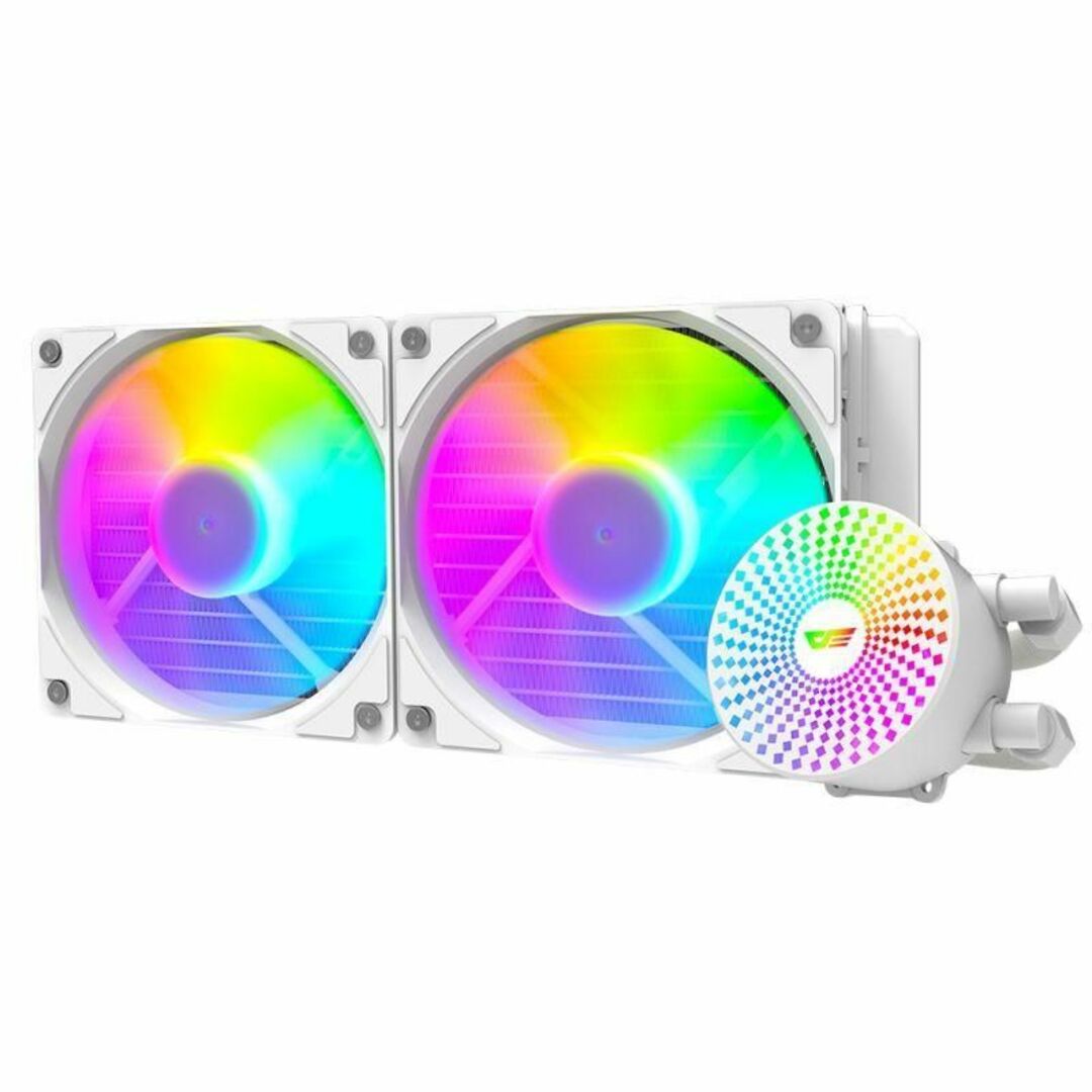 PCパーツ【日本未発売】darkFlash 簡易水冷クーラー240mm【白】