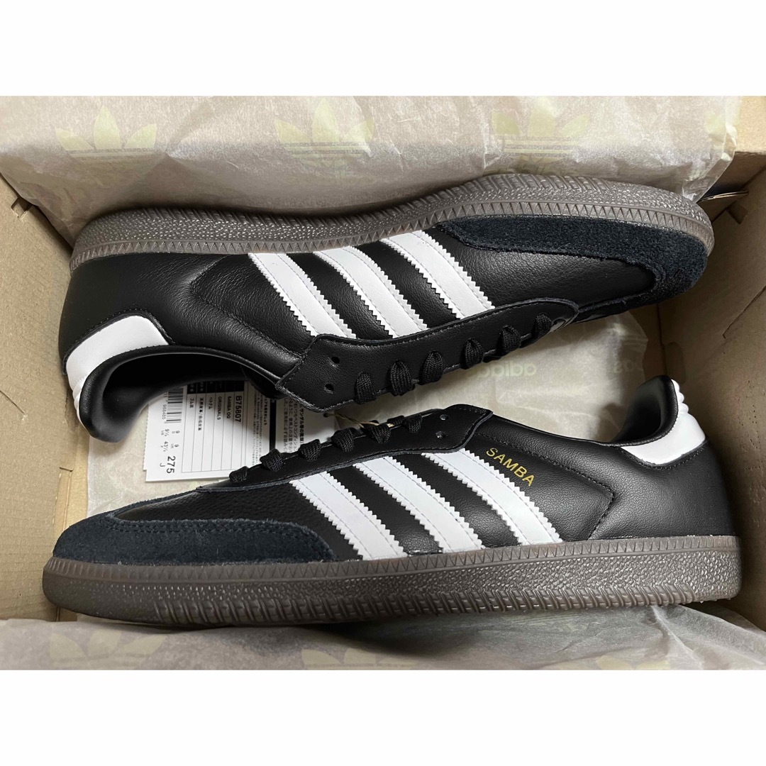 adidas(アディダス)のadidas SAMBA OG 黒 27.5 メンズの靴/シューズ(スニーカー)の商品写真