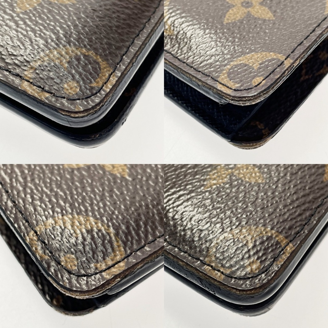 ☆☆LOUIS VUITTON ルイヴィトン モノグラムマカサー ポルトフォイユ ガスパル ２つ折り札入れ M93801 モノグラム メンズ 布袋有