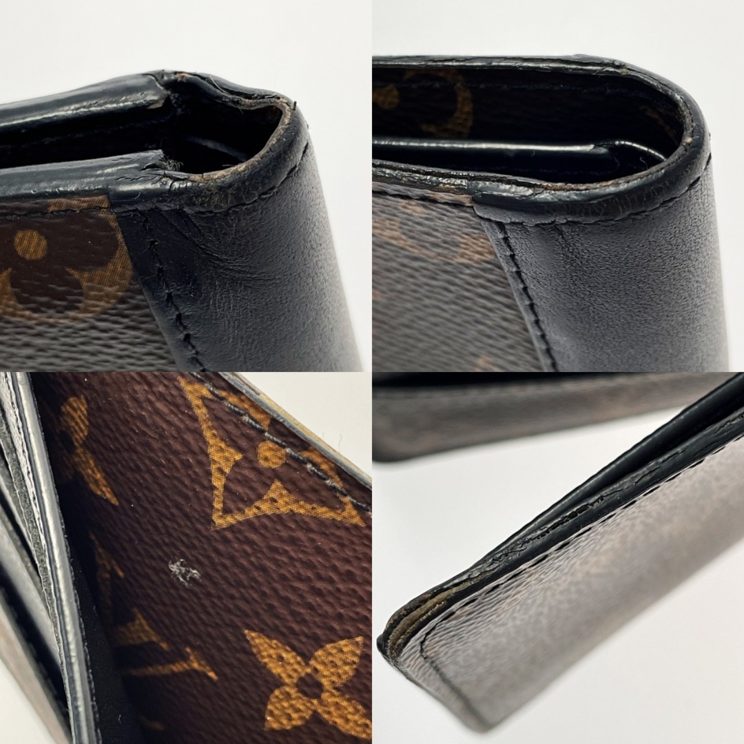 ☆☆LOUIS VUITTON ルイヴィトン モノグラムマカサー ポルトフォイユ ガスパル ２つ折り札入れ M93801 モノグラム メンズ 布袋有