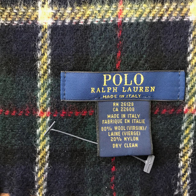 POLO RALPH LAUREN(ポロラルフローレン)の冬物最終値下げ 新品 ポロ ラルフローレン マフラー レディースのファッション小物(マフラー/ショール)の商品写真