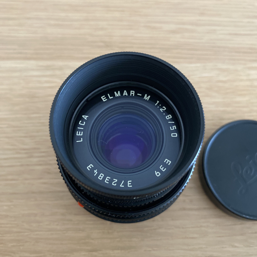 LEICA(ライカ)のLeica ライカ ELMAR-M 50mm f/2.8 ブラック スマホ/家電/カメラのカメラ(レンズ(単焦点))の商品写真
