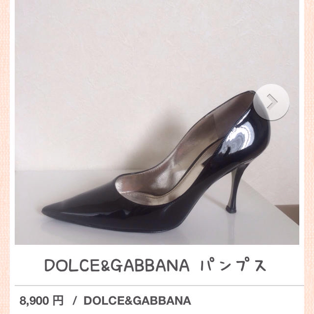 DOLCE&GABBANA(ドルチェアンドガッバーナ)の値下げ☆ドルガバ パンプス レディースの靴/シューズ(ハイヒール/パンプス)の商品写真