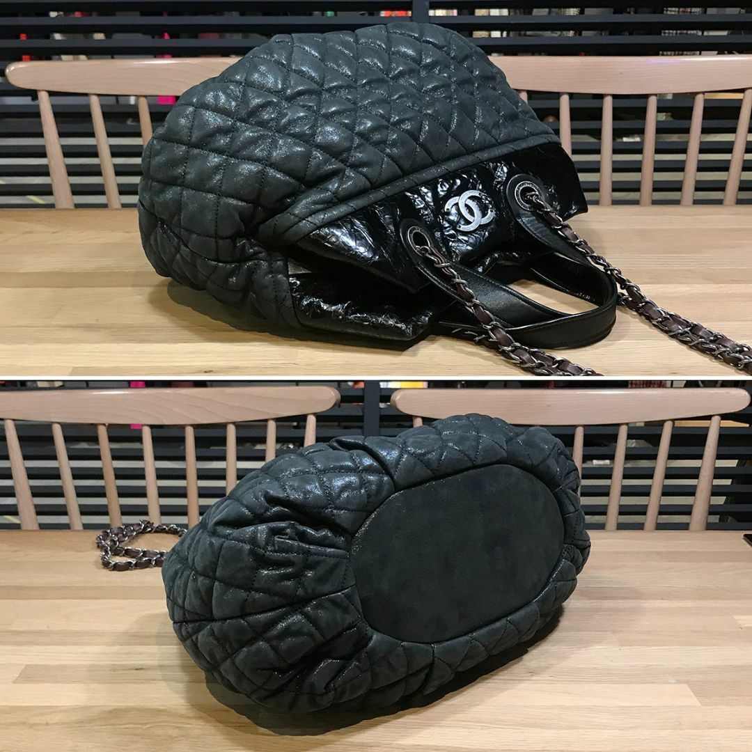 CHANEL(シャネル)の超美品 シャネル インザミックス 2WAYハンドバッグ スパークルレザー レディースのバッグ(ハンドバッグ)の商品写真