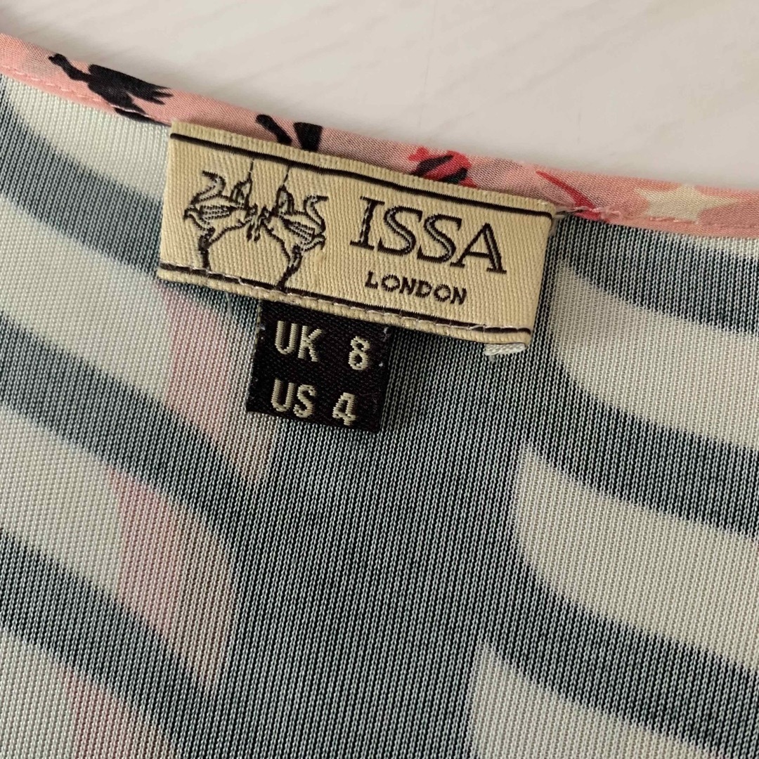 Issa London(イッサロンドン)のIssa London イッサロンドン★シルク ラップワンピース 4 レディースのワンピース(ひざ丈ワンピース)の商品写真
