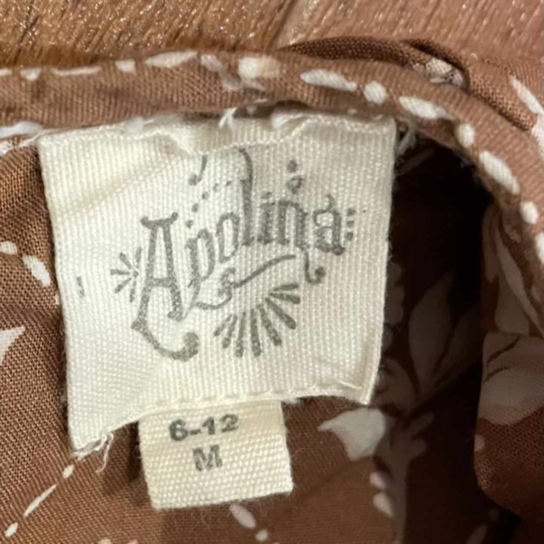 apolina ワンピース　6-12m キッズ/ベビー/マタニティのベビー服(~85cm)(ワンピース)の商品写真