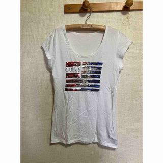 ゲス(GUESS)のGUESS  ゲス　Tシャツ　カットソー　ロゴ(Tシャツ(半袖/袖なし))