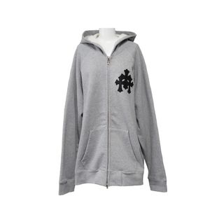 新品Chrome Hearts クロムハーツ zipパーカースーツ グレー M