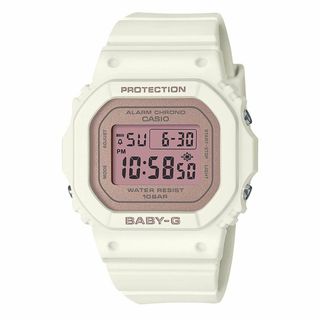 カシオ(CASIO)のカジュアル かわいい おしゃれ BABY-G ベビージー カシオ レディース デジタル 腕時計 ホワイト ピンク アウトドア キャンプ レジャー スポーツ 誕生日 プレゼント 贈り物 ギフト 10代 20代 30代(腕時計)