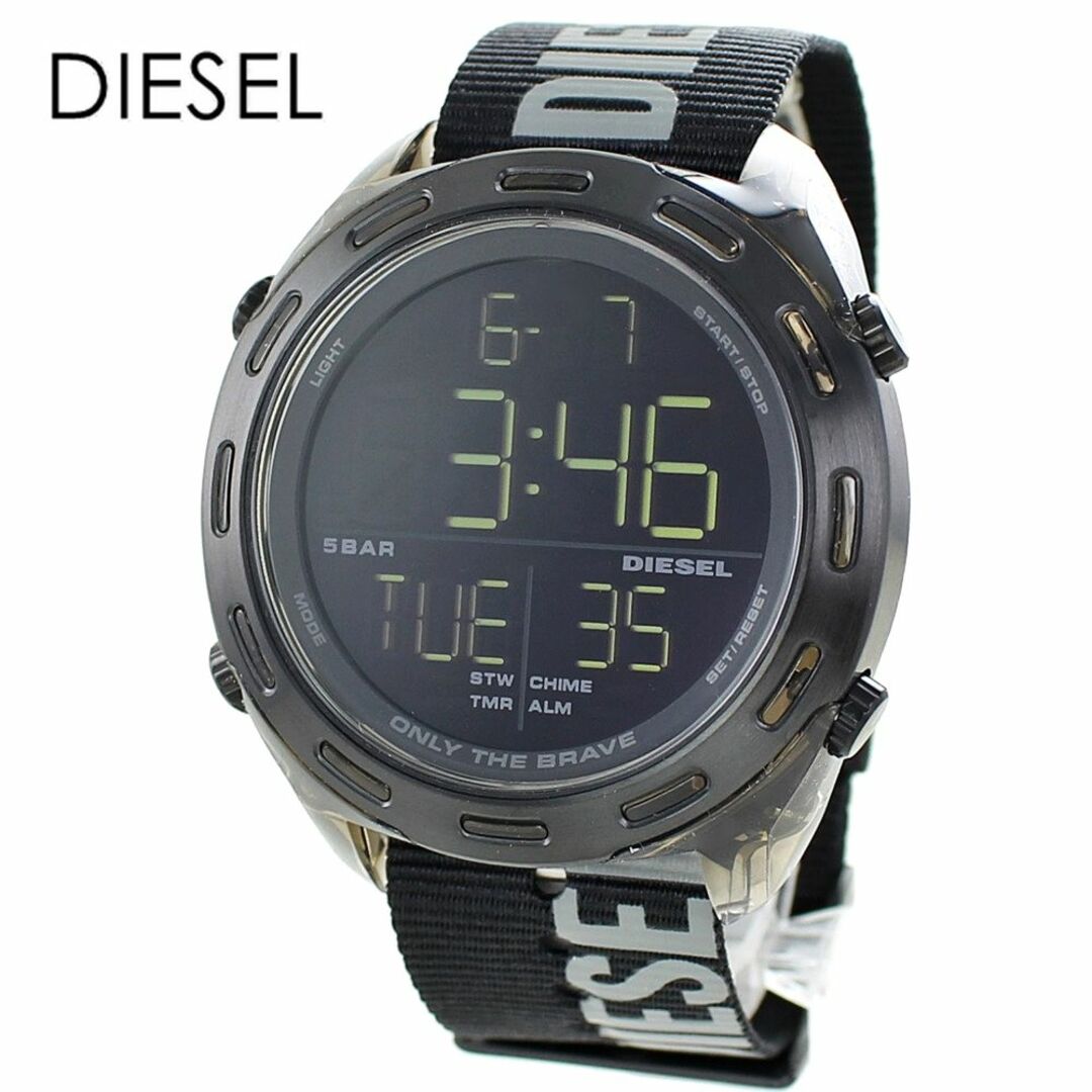 DIESEL - ディーゼル かっこいい デジタル 腕時計 メンズ カジュアル