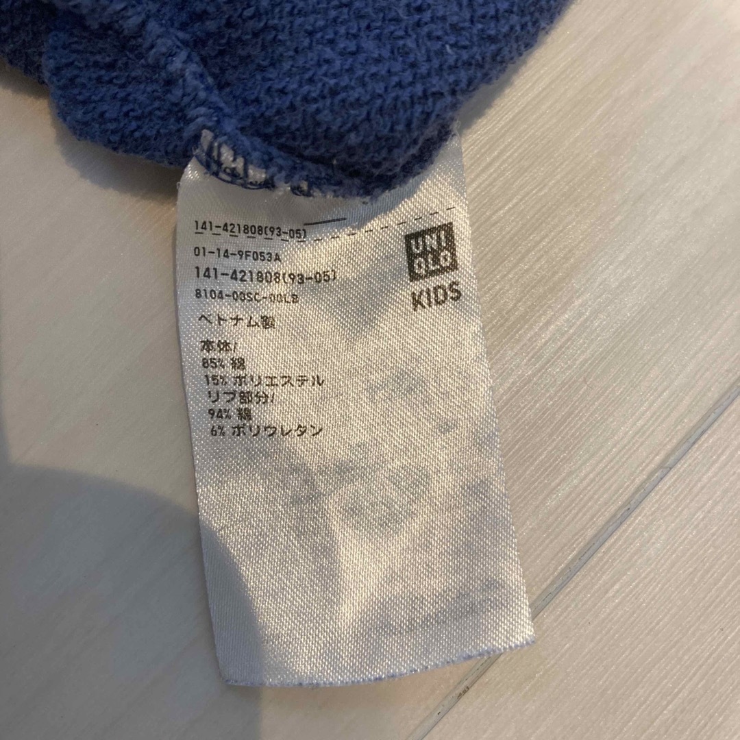 UNIQLO(ユニクロ)のトレーナー　140 UNIQLO キッズ/ベビー/マタニティのキッズ服男の子用(90cm~)(Tシャツ/カットソー)の商品写真