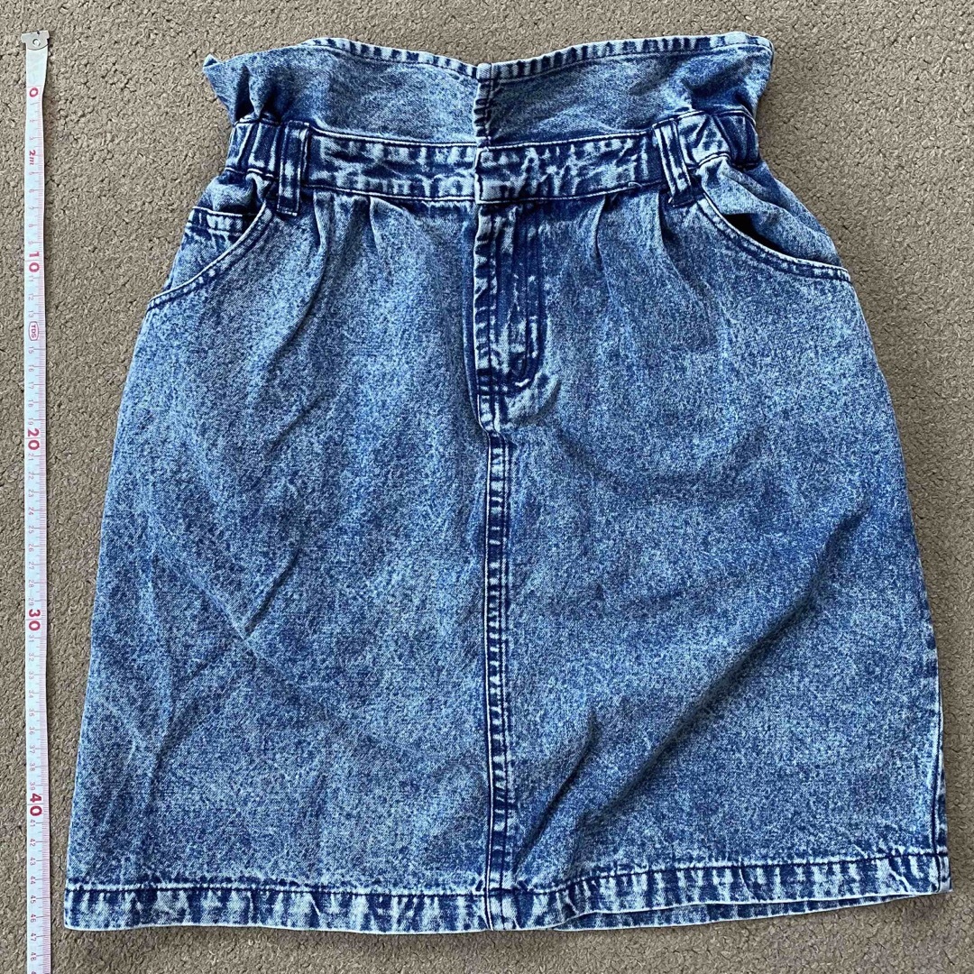 エムズ　スカート　デニム　ジーンズ　サイズF レディースのスカート(ミニスカート)の商品写真