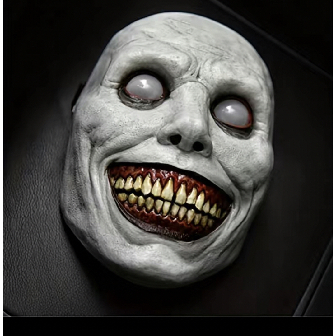 🎃 恐ろしい悪魔の笑顔のハロウィンマスク🎃 エンタメ/ホビーのコスプレ(衣装)の商品写真
