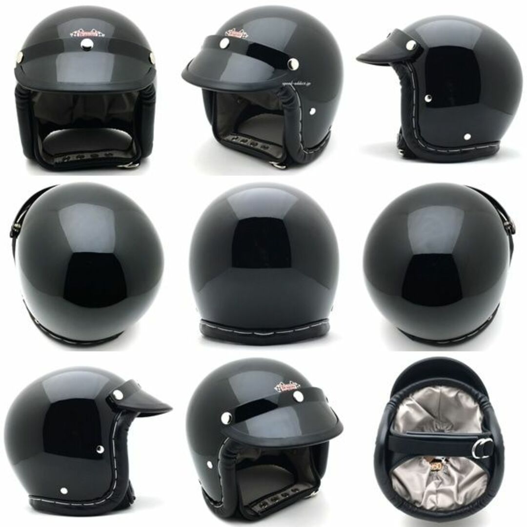 ドラッグスターヘルメット グランプリ 黒/bell500txbucomchal