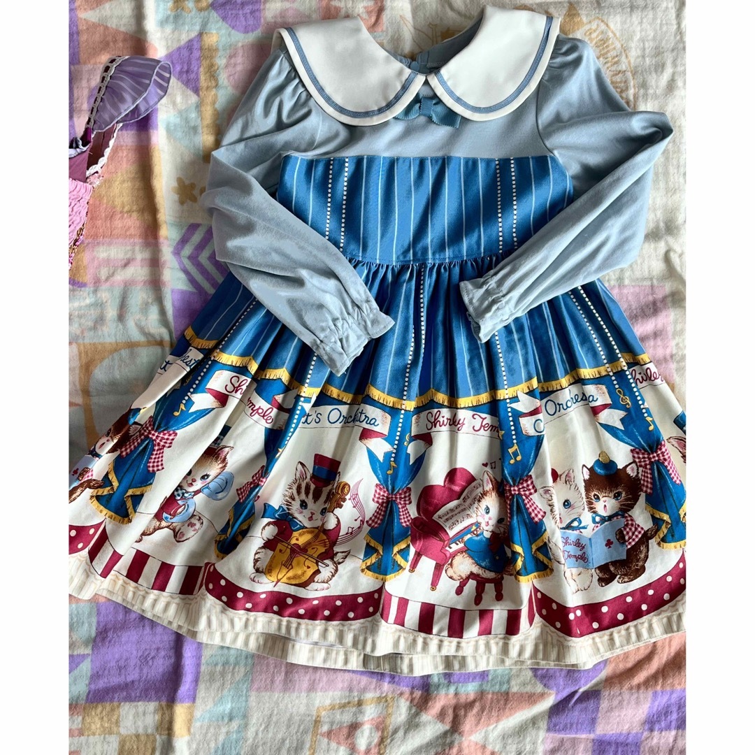 Shirley Temple(シャーリーテンプル)のシャーリーテンプル　100センチ キッズ/ベビー/マタニティのキッズ服女の子用(90cm~)(ワンピース)の商品写真