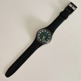 スウォッチ(swatch)のswatch 腕時計　ブラック(腕時計)