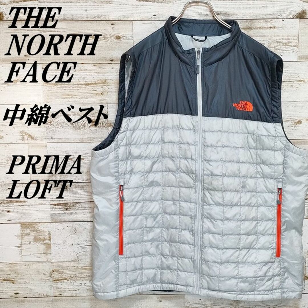 THE NORTH FACE(ザノースフェイス)のfusa0816樣専用【G46】 USA規格ノースフェイス前後刺繍ロゴフルジップ メンズのトップス(ベスト)の商品写真