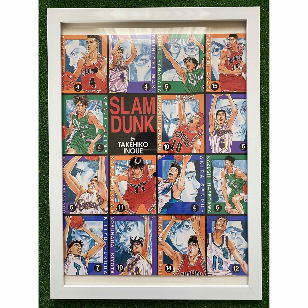 【額装品】スラムダンク　SLAM DUNK  井上雄彦 ポスター大ver  V