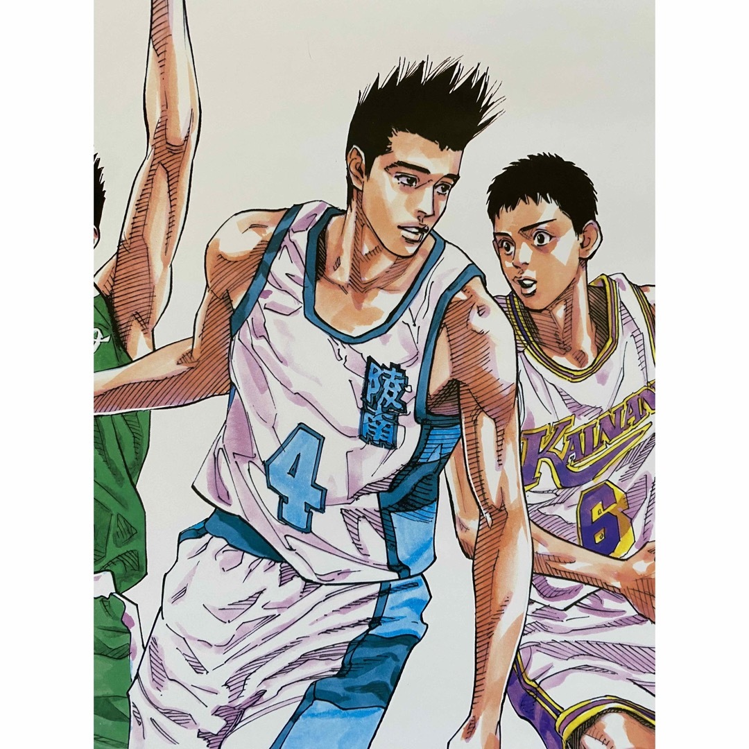 【額装品】スラムダンク　SLAM DUNK  井上雄彦 ポスター大ver  B