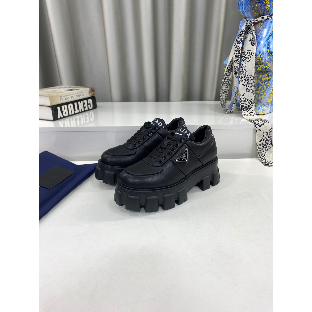 PRADA - 人気 PRADAプラダローファー マーガレット レディース 美品 箱