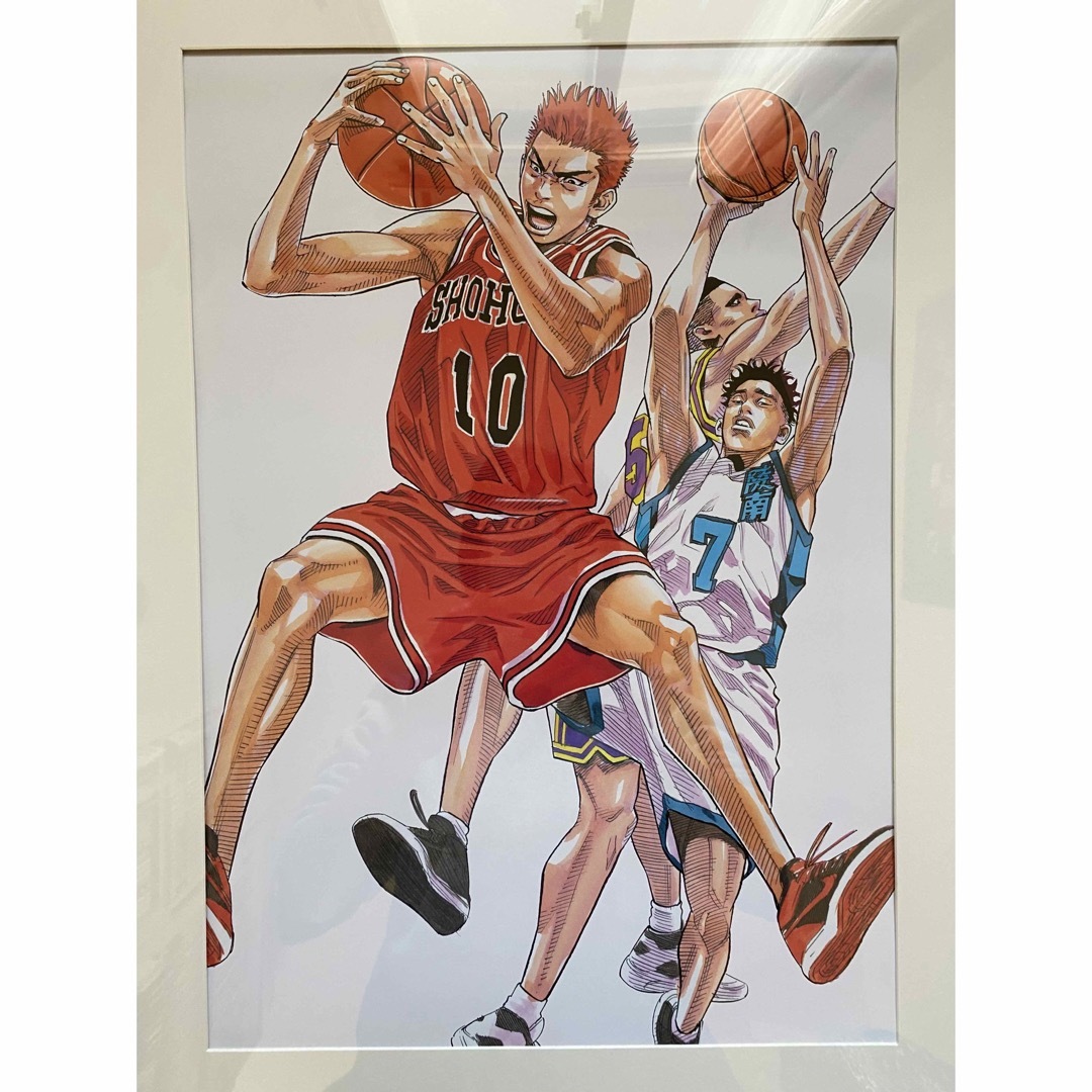 【額装品】スラムダンク　SLAM DUNK  井上雄彦 ポスター大ver  Q