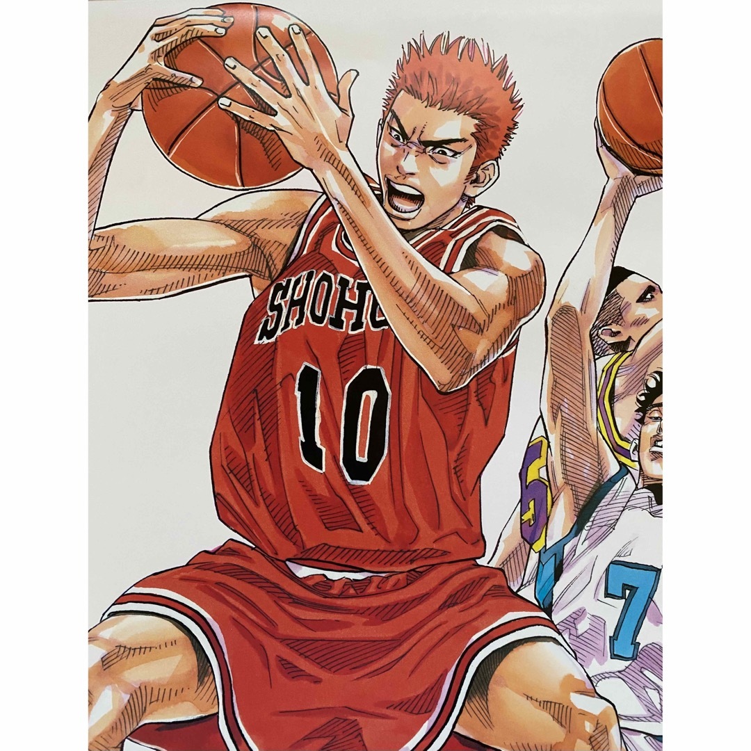 【額装品】スラムダンク　SLAM DUNK  井上雄彦 ポスター大ver  B