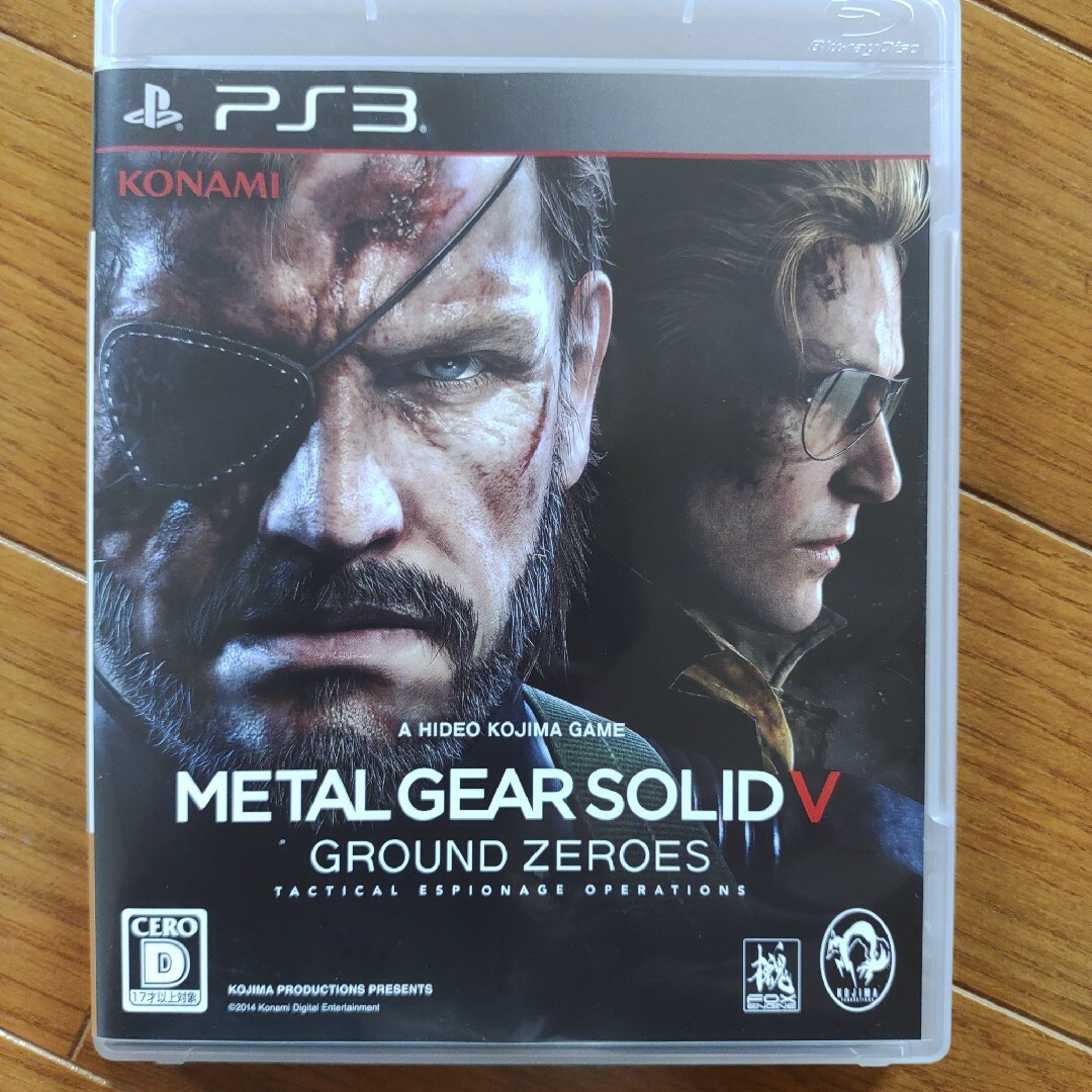 KONAMI(コナミ)のMETAL GEAR SOLID 5：GROUND ZEROES エンタメ/ホビーのゲームソフト/ゲーム機本体(家庭用ゲームソフト)の商品写真