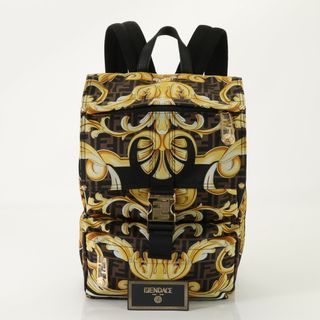 FENDI×VERSACE フェンダーチェ コラボ　リング　ズッカ柄　約10号