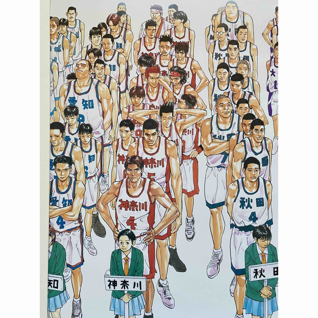 集英社(シュウエイシャ)の【額装品】スラムダンク　SLAM DUNK  井上雄彦 ポスター大ver  D エンタメ/ホビーのアニメグッズ(その他)の商品写真