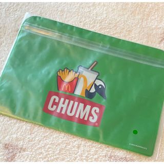 マクドナルド(マクドナルド)のCHUMS ジッパーポーチ(ノベルティグッズ)