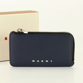 マルニ/MARNI 3つ折り財布　グレーレッド