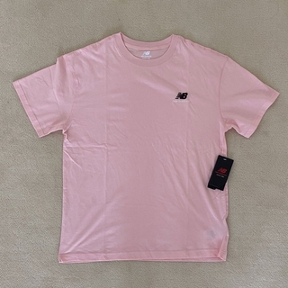 ニューバランス(New Balance)のニューバランス　essentials T ピンク L 新品未使用(Tシャツ/カットソー(半袖/袖なし))