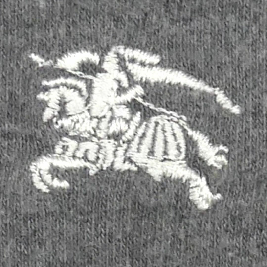 BURBERRY BLACK LABEL(バーバリーブラックレーベル)の廃盤 バーバリーブラックレーベル Tシャツ L ノバチェック グレーTY2557 メンズのトップス(Tシャツ/カットソー(七分/長袖))の商品写真