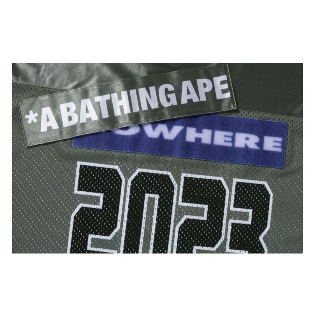 A BATHING APE(アベイシングエイプ)のBAPE FOOTBALL JERSEY メンズのトップス(Tシャツ/カットソー(半袖/袖なし))の商品写真